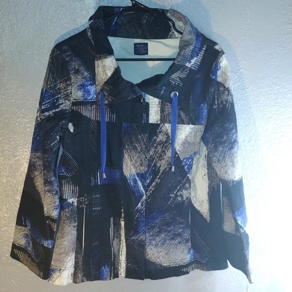 Jockey Brushstrke Jacket Style 302036 Size M